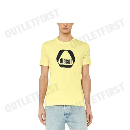 DIESEL รุ่น T-DIEGOR-G10 T-SHIRT CODE: A09674 0CATM 21G เสื้อยืด เสื้อคอกลม เสื้อผู้ชาย