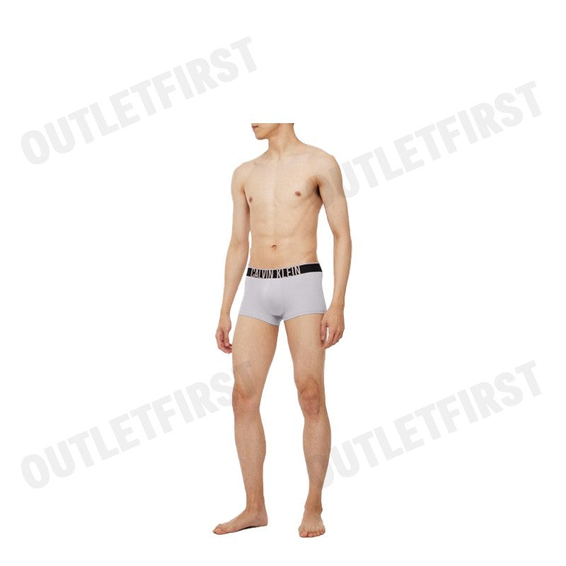 CALVIN KLEIN รุ่น INTENSE POWER ULTRA COOLING LOW RISE TRUNKS CODE: NB3836 OQ9 กางเกงชั้นในผู้ชาย กางเกงใน สีเทา