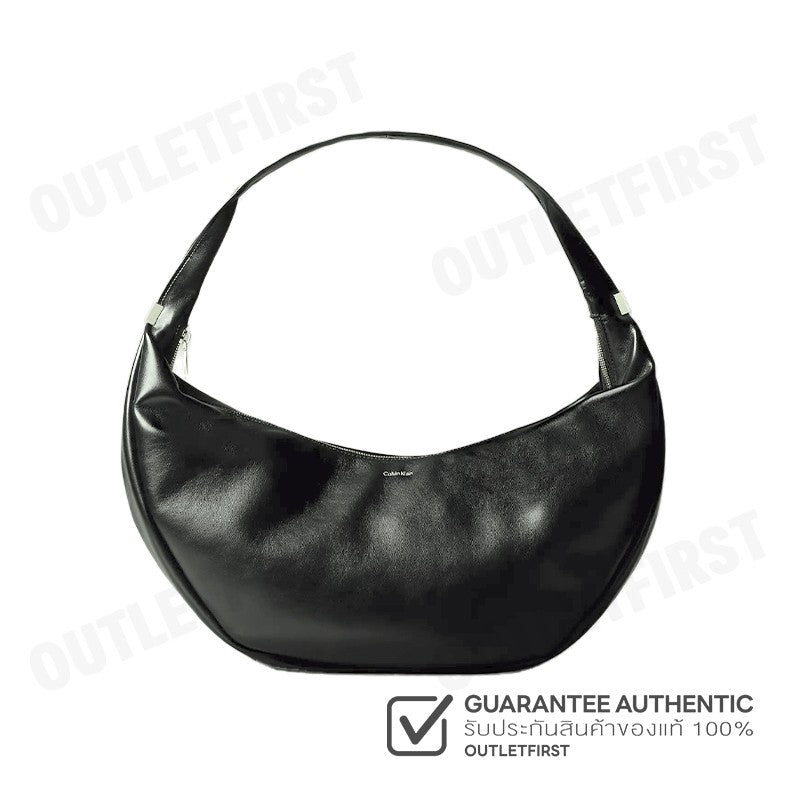 CALVIN KLEIN รุ่น WOMEN'S CRESCENT SHOULDER BAG CODE: 4F3009G UB1 กระเป๋าสะพายผู้หญิง สีดำ สะพายข้าง