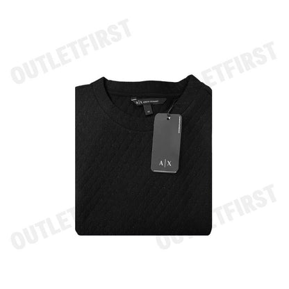 ARMANI EXCHANGE รุ่น SWEATSHIRT WITH ROUND NECK AND MAXI PRINT ON THE BACK CODE: 6DYM44 YJHHZ 1200 เสื้อสเวตเตอร์ผู้หญิง