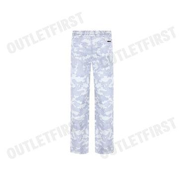 ARMANI EXCHANGE รุ่น MEN'S TROUSER CODE: 3DZPD3 Z1XPZ 25FM กางเกงขายาว กางเกงผู้ชาย สีฟ้า