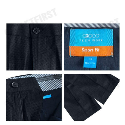 G2000 รุ่น MEN CLOTHING ANTI-BACTERIAL TEXTURE SUIT PANTS SMART FIT CODE: 46153252 68 กางเกงสแล็คผู้ชาย ขายาว ทำงาน