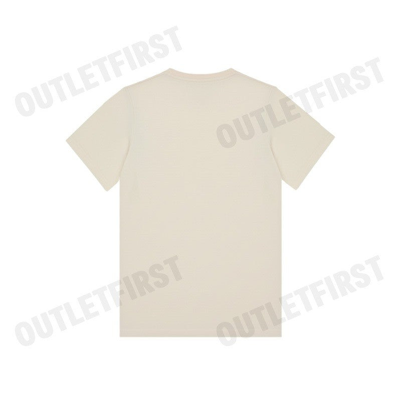 JOHN HENRY รุ่น MEN'S SLIM FIT T-SHIRT (OFF-WHITE) CODE: JH S125MTSSM25 เสื้อยืดคอกลมผู้ชาย เสื้อสีครีม จอร์นเฮนรี่