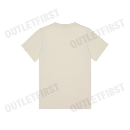JOHN HENRY รุ่น MEN'S SLIM FIT T-SHIRT (OFF-WHITE) CODE: JH S125MTSSM25 เสื้อยืดคอกลมผู้ชาย เสื้อสีครีม จอร์นเฮนรี่