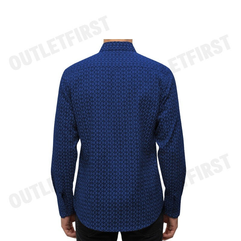 GUY LAROCHE รุ่น MAN'S LONG SLEEVES SHIRT CODE: BAB5224P4NV เสื้อเชิ้ต เสื้อแขนยาว เสื้อผู้ชาย