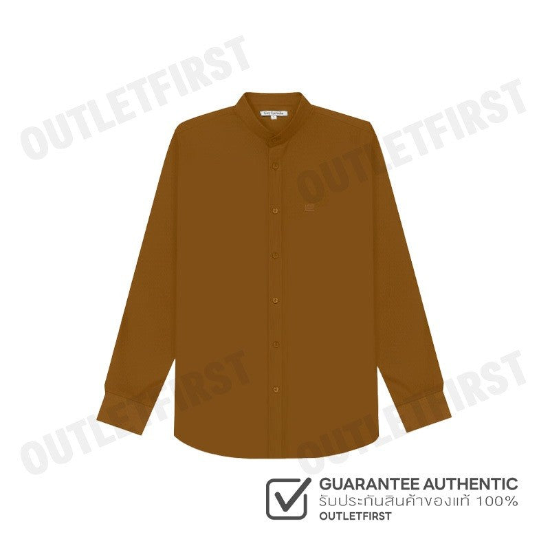 GUY LAROCHE รุ่น MAN'S LONG SLEEVES SHIRT CODE: BAB6260P4BR เสื้อเชิ้ต เสื้อแขนยาว เสื้อผู้ชาย