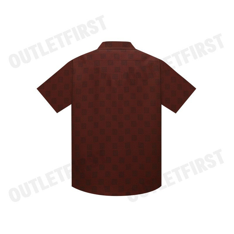 GUY LAROCHE รุ่น MAN'S SHORT SLEEVES SHIRT CODE: BAC9207W3RE เสื้อเชิ้ต เสื้อแขนสั้น เสื้อผู้ชาย