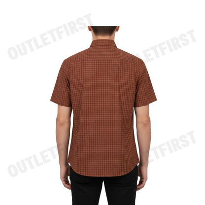 GUY LAROCHE รุ่น MAN'S SHORT SLEEVES SHIRT CODE: BAC1200S4BR เสื้อเชิ้ต เสื้อแขนสั้น เสื้อผู้ชาย