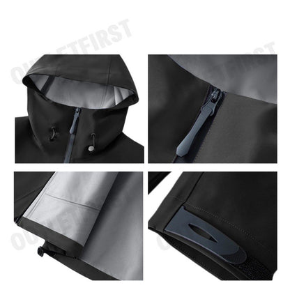 TOPSIMHORSE รุ่น ROCK CLIMBING & BOULDERING JACKETS CODE: 832 BLACK เสื้อแจ็คเก็ต เสื้อกันลม กันฝน แขนยาว
