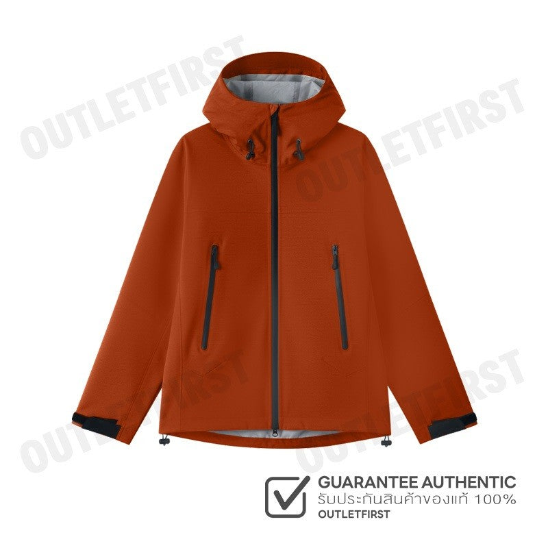 TOPSIMHORSE รุ่น ROCK CLIMBING & BOULDERING JACKETS CODE: 832 ORANGE เสื้อกันลมกันฝน เสื้อแจ็คเก็ต เสื้อแขนยาว ลุยหิมะ