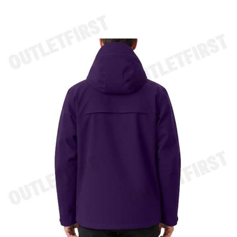 TOPSIMHORSE รุ่น ROCK CLIMBING & BOULDERING JACKETS CODE: 832 PURPLE เสื้อกันลมกันฝน เสื้อแจ็คเก็ต เสื้อแขนยาวลุยหิมะ