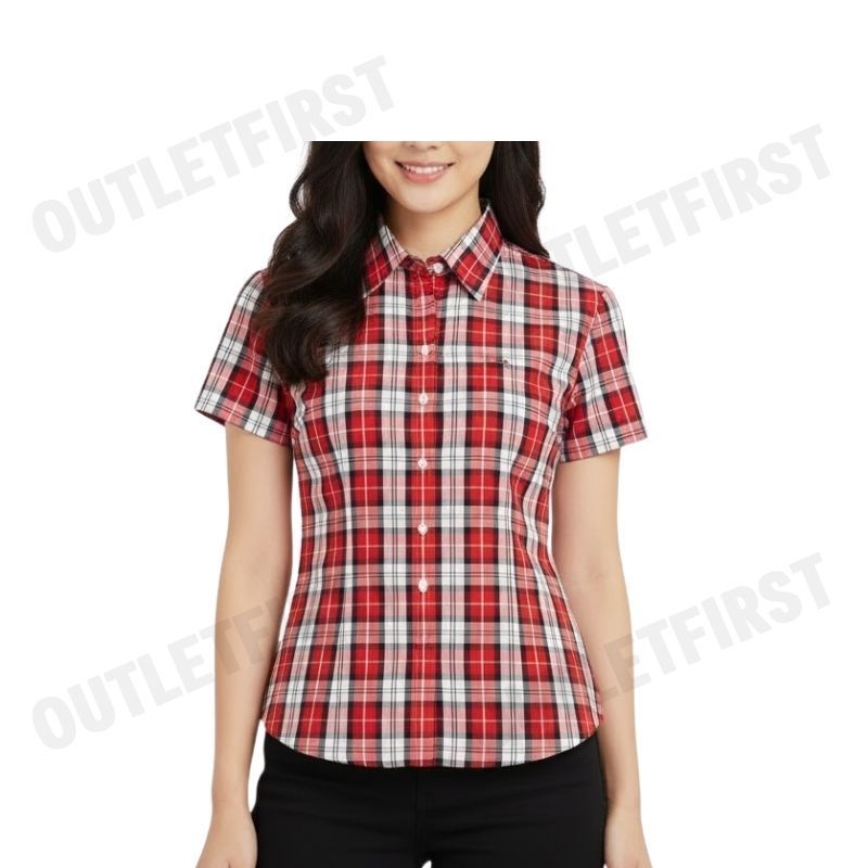 ARROW รุ่น WOMEN'S NATURAL SHIRT CODE: WACC217S3CSOR เสื้อเชิ้ต เสื้อแขนสั้น เสื้อผู้หญิง
