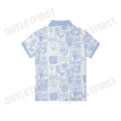 JOHN HENRY รุ่น MEN'S SLIM FIT POLO SHIRT (BLUE) CODE: JH S325MPLSM28 เสื้อโปโลผู้ชาย เสื้อโปโลจอน เสื้อโปโลแขนสั้น