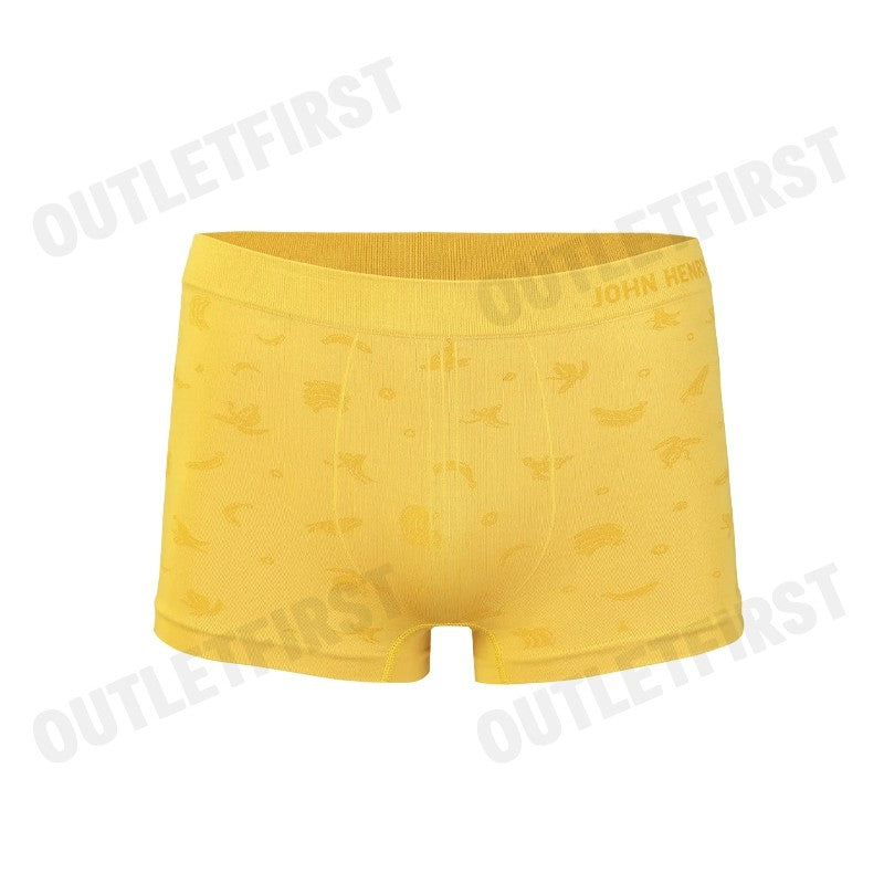 JOHN HENRY รุ่น UNDERWEAR SEAMLESS FASHION CODE: JU JU4410 (NAVY) กางเกงชั้นในผู้ชาย กางเกงบ็อกเซอร์ กางเกงสีเหลือง