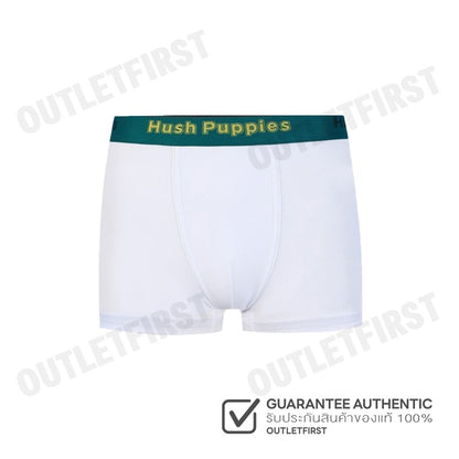 HUSH PUPPIES รุ่น MEN'S FASHION BOXER BRIEFS CODE: HU H3FN002E (WHITE) กางเกงชั้นในผู้ชาย กางเกงสีขาว กางเกงฮัชพัพพีส์