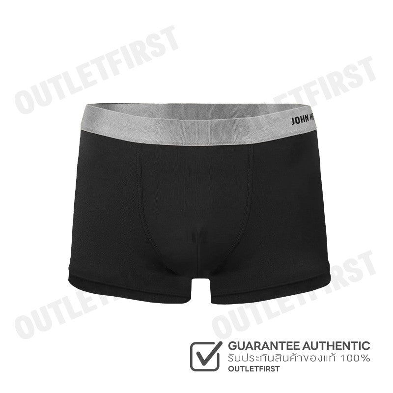 JOHN HENRY รุ่น UNDERWEAR SILVER&GOLD SERIES MEN'S BOXER BRIEFS CODE: JU JU3G003 (BLACK) กางเกงชั้นในผู้ชาย กางเกงในจอน