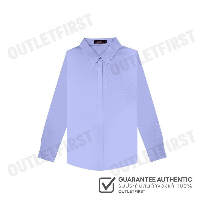 G2000 รุ่น WOMEN'S FORMAL SHIRT IN REGULAR FIT CODE: 4622328170 เสื้อเชิ้ต เสื้อแขนยาว เสื้อเชิ้ตผู้หญิง