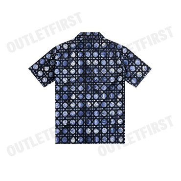 GUY LAROCHE รุ่น MAN'S HAWAIIAN SHIRT CODE: BAC7404S5NV เสื้อเชิ้ต เสื้อแขนสั้น เสื้อผู้ชาย