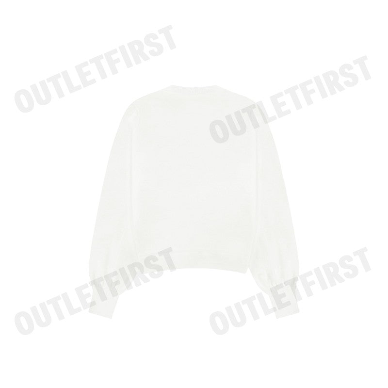 G2000 รุ่น WOMEN CLOTHING CREW NECK PUFF SLEVE SWEATER TOP REGULAR FIT CODE: 4627501103 เสื้อสเวตเตอร์ เสื้อผู้หญิง