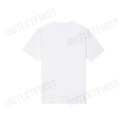 PS PAUL SMITH รุ่น MEN'S PALM TREE GRAPHIC T-SHIRT WHITE CODE: M2R 220X PP5073 01 เสื้อยืดคอกลม เสื้อยืดผู้ชาย เสื้อยืด
