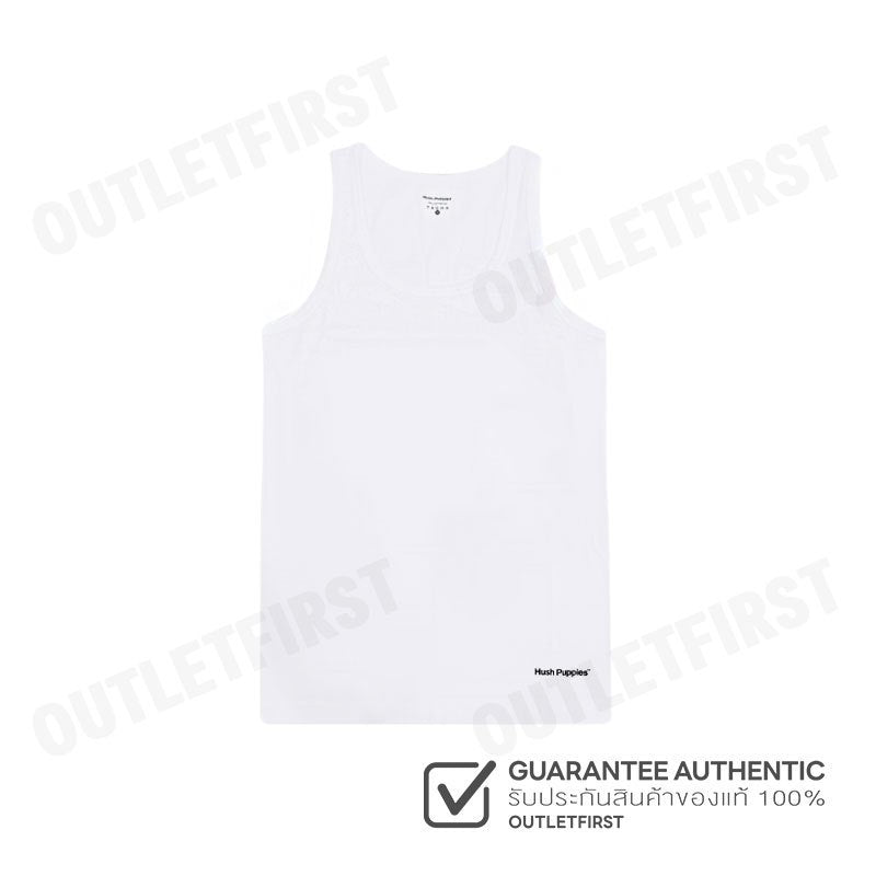HUSH PUPPIES รุ่น TANK TOP HUSH CLASSIC COMFORT CODE: HU H4B005 (WHITE) เสื้อกล้ามผู้ชาย เสื้อกล้ามสีขาว ฮัชพัพพีส์