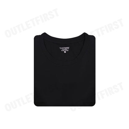 HUSH PUPPIES รุ่น MICRO MODAL SIRO TEE CODE: HU H5FSR08 (BLACK) เสื้อยืดคอกลมผู้ชาย เสื้อแขนสั้น เสื้อยืดสีดำ