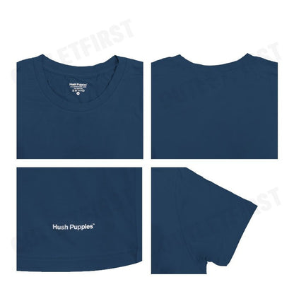 HUSH PUPPIES รุ่น MICRO MODAL SIRO TEE CODE: HU H5FSR08 (NAVY) เสื้อยืดคอกลมผู้ชาย เสื้อแขนสั้น เสื้อยืดสีกรม