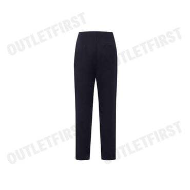 G2000 WOMEN CLOTHING SILKY TOUCH BACK HALF TAPER PANTS TAPERED FIT COLOR NAVY CODE: 4326606579