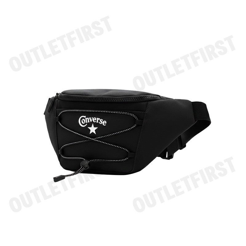 CONVERSE OUTGOING WAIST BAG BLACK UNISEX COLOR BLACK CODE: 1261871AU_S5BKXX