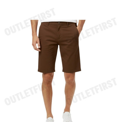 JOHN HENRY  MEN'S SLIM FIT SHORTS PANT (BROWN) COLOR BROWN CODE: JH F524MSHSM47