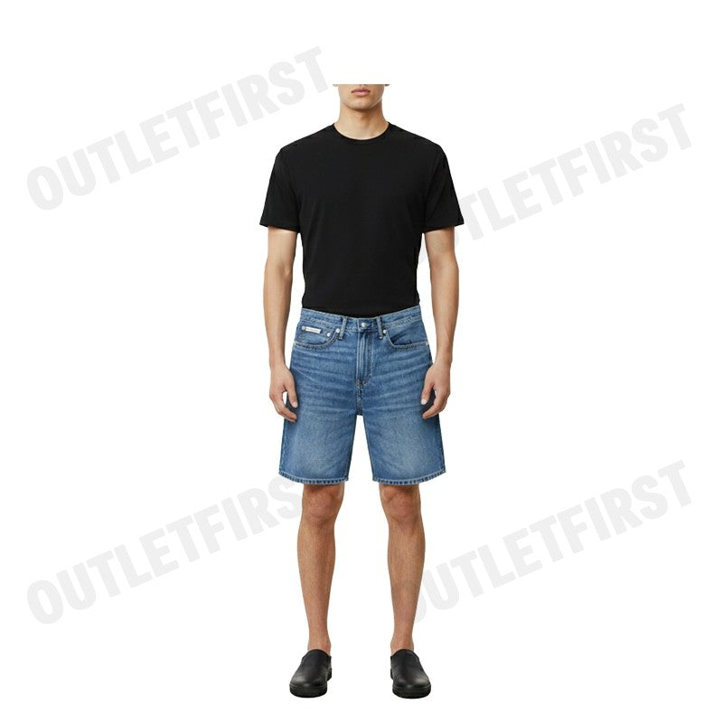 CALVIN KLEIN JEANS MEN'S REGULAR SHORT COLOR BLUE CODE: J327070 1AA