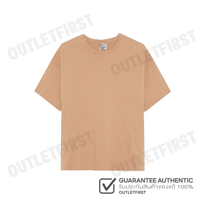 CHAMPION CREWNECK T-SHIRT COLOR SAND CODE: 220512 MS034