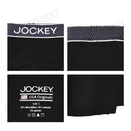 JOCKEY รุ่น UNDERWEAR EXTRA DRY BOXER TRUNK CODE: KU 1907 (BLACK) กางเกงชั้นในผู้ชาย กางเกงในบ็อกเซอร์ กางเกงจ็อคกี้