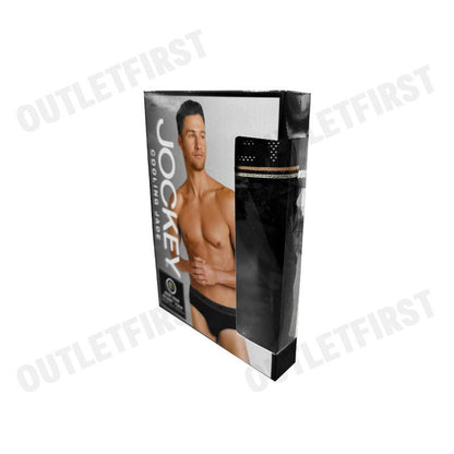JOCKEY MEN'S COOLING JADE BRIEFS COLOR BLACK CODE: KU 1977 (BLACK)