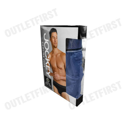 JOCKEY รุ่น MEN'S COOLING JADE BRIEFS CODE: KU 1977 (BLUE) กางเกงชั้นใน กางเกงชั้นในผู้ชาย กางเกงจ็อคกี้