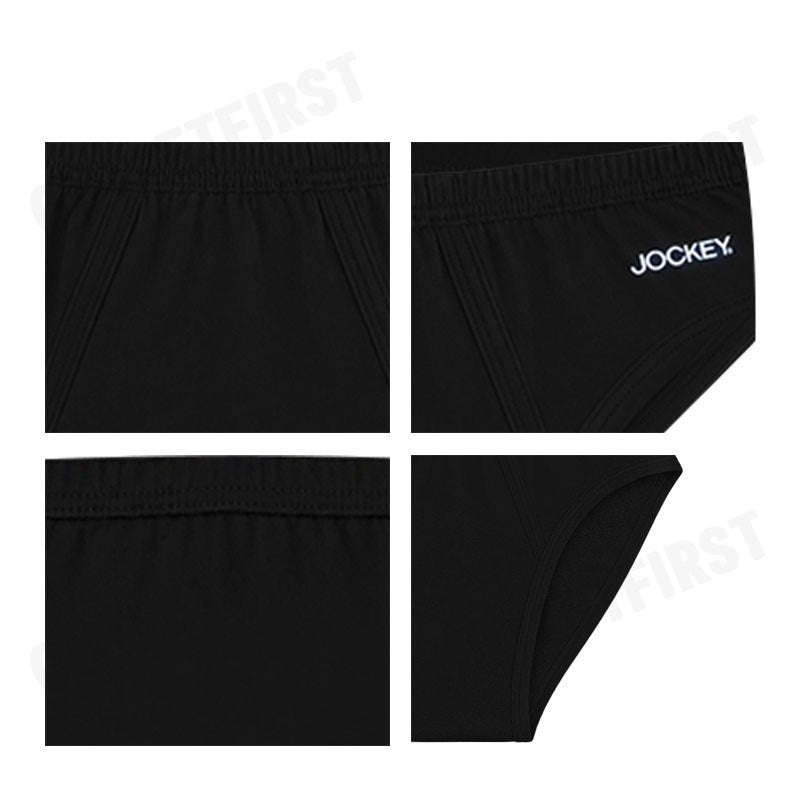 JOCKEY รุ่น ELANCE POCO BIKINI X3 CODE: KU 5035 (BLACK) กางเกงชั้นใน กางเกงชั้นในผู้ชาย กางเกงจ็อคกี้