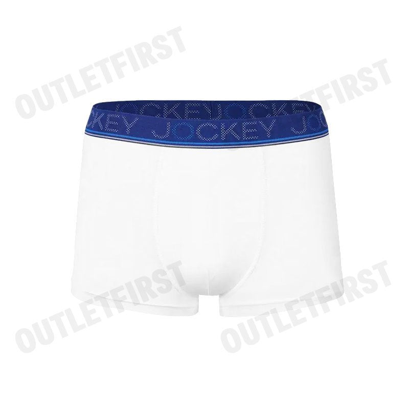 JOCKEY MEN'S COOLING JADE TRUNK COLOR WHITE CODE: KU 1978 (WHITE)