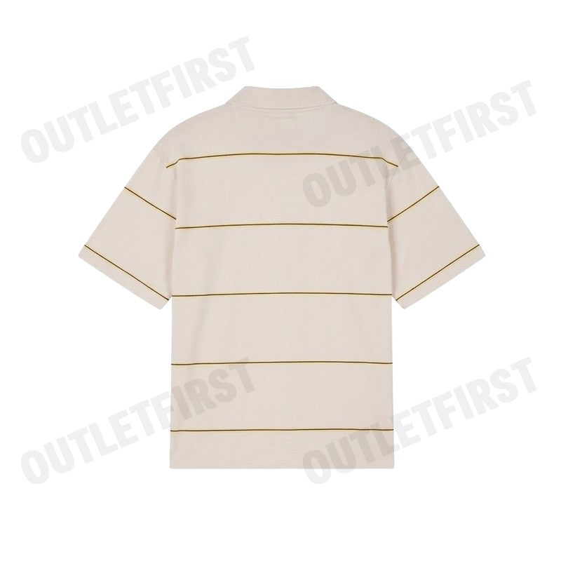 CALVIN KLEIN JEANS รุ่น MEN'S TEXTURED STRIPE EASY POLO SHIRT CODE: 4RC269G PDJ เสื้อโปโล เสื้อแขนสั้น เสื้อผู้ชาย