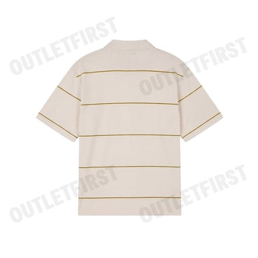 CALVIN KLEIN JEANS MEN'S TEXTURED STRIPE EASY POLO SHIRT COLOR MOONSTRUCK CODE: 4RC269G PDJ