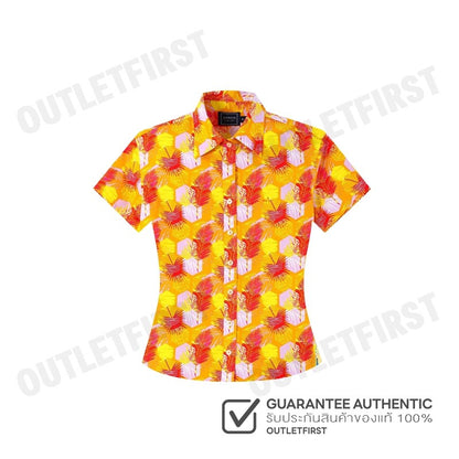 ARROW รุ่น WOMEN'S TROPICAL FABRIC SHIRT CODE: WACC526S3CSOR เสื้อเชิ้ตแขนสั้น เสื้อผู้หญิง เสื้อคอปก