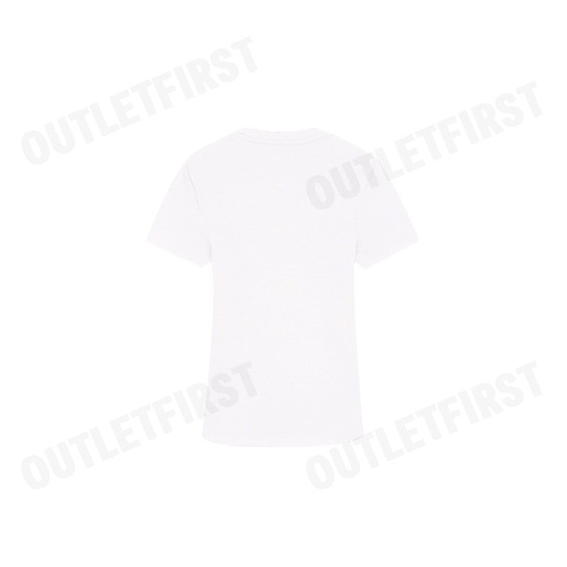 CALVIN KLEIN JEANS รุ่น INSTITUTIONAL LOGO SLIM TEE CODE: J224949 YAF เสื้อยืดคอกลม เสื้อยืดผู้หญิง เสื้อยืดสีขาว