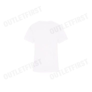 CALVIN KLEIN JEANS รุ่น INSTITUTIONAL LOGO SLIM TEE CODE: J224949 YAF เสื้อยืดคอกลม เสื้อยืดผู้หญิง เสื้อยืดสีขาว