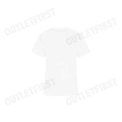 CALVIN KLEIN JEANS รุ่น INSTITUTIONAL LOGO SLIM TEE CODE: J224949 YAF เสื้อยืดคอกลม เสื้อยืดผู้หญิง เสื้อยืดสีขาว