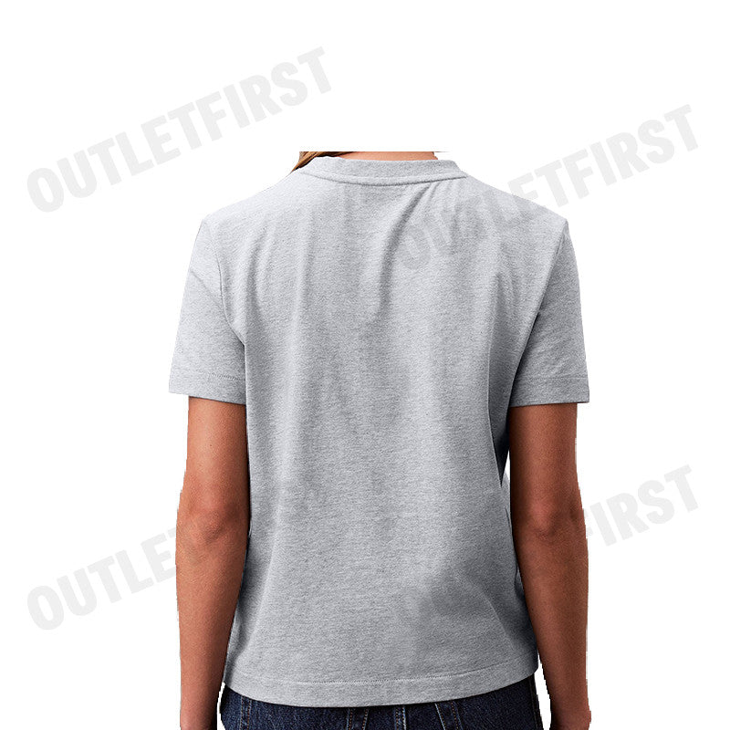 CALVIN KLEIN รุ่น CLASSIC SLIM TEE CODE: 40WH105 CVP เสื้อยืด เสื้อคอกลม เสื้อผู้หญิง