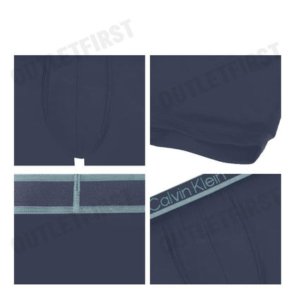 CALVIN KLEIN รุ่น TONAL LOGO LOW RISE TRUNKS CODE: NB4055 PPK กางเกงชั้นในผู้ชาย กางเกงผู้ชาย กางเกงใน
