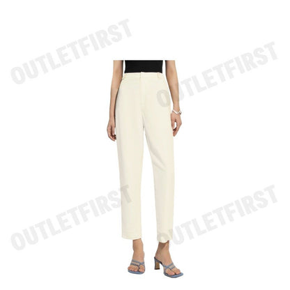 G2000 รุ่น WOMEN CLOTHING SILKY TOUCH BACK HALF TAPER PANTS TAPERED FIT CODE: 43266065 04 กางเกงขายาว ผู้หญิง กางเกงจีทู