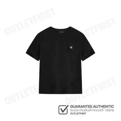 CALVIN KLEIN รุ่น WOMEN'S ARCHIVE LOGO TEE CODE: 40WH105 UB1 เสื้อยืดคอกลม เสื้อผู้หญิง เสื้อสีดำ