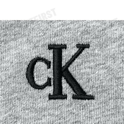 CALVIN KLEIN รุ่น ARCHIVE LOGO RELAXED CREWNECK T-SHIRT CODE: 40HM229 P79 เสื้อยืดคอกลม เสื้อผู้ชาย สีเทา