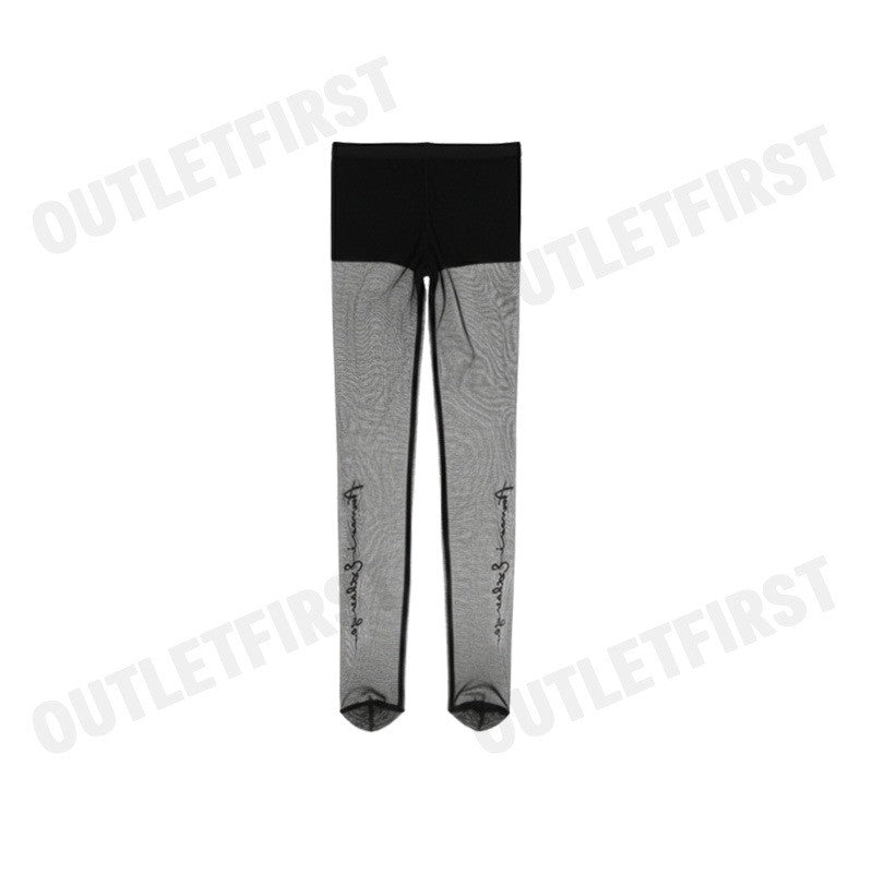 ARMANI EXCHANGE รุ่น WOMEN'S TIGHTS CODE: 946005 4F432 00020 ถุงน่องผู้หญิง สีดำ ถุงน่องกางเกง