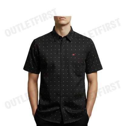 GUY LAROCHE รุ่น MAN'S SHORT SLEEVES SHIRT CODE: BAC5220P4BL เสื้อเชิ้ต เสื้อแขนสั้น เสื้อผู้ชาย
